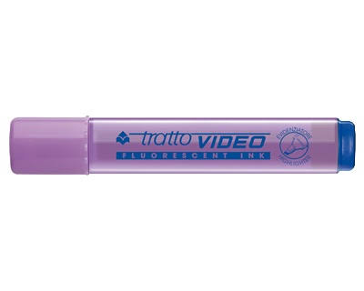 TRATTO VIDEO - Evidenziatore Viola